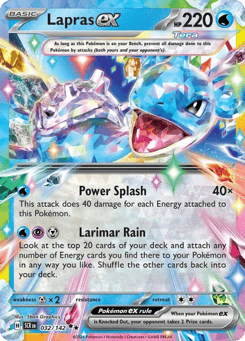 Lapras ex Stellar Crown #32