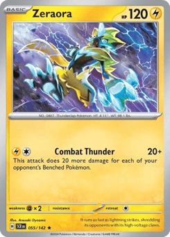 Zeraora Stellar Crown #55