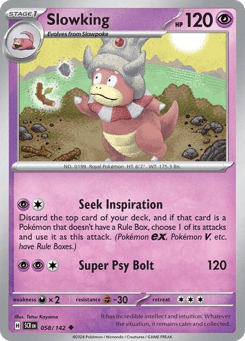 Slowking Stellar Crown #58