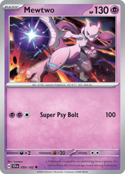 Mewtwo Stellar Crown #59