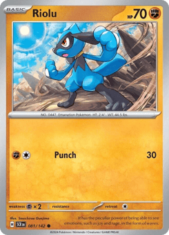 Riolu Stellar Crown #81