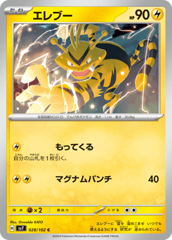Japanese Electabuzz (エレブー)