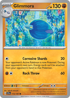 Glimmora Surging Sparks #115