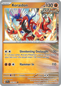 Koraidon Surging Sparks #116