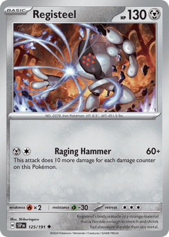 Registeel Surging Sparks #125