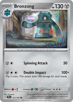 Bronzong Surging Sparks #127