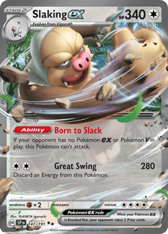Slaking ex Surging Sparks #147