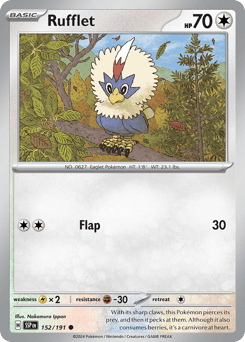 Rufflet Surging Sparks #152