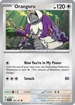 Oranguru Surging Sparks #156