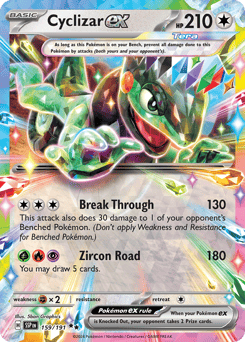 Cyclizar ex Surging Sparks #159
