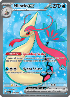 Milotic ex Surging Sparks #217