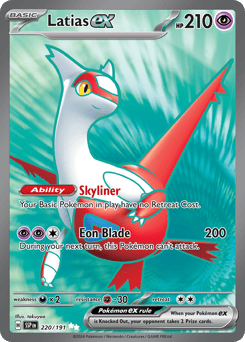 Latias ex Surging Sparks #220