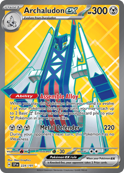 Archaludon ex Surging Sparks #224