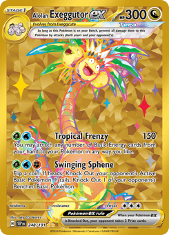 Alolan Exeggutor ex Surging Sparks #248