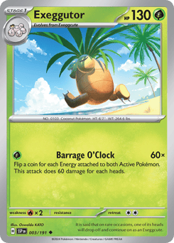 Exeggutor Surging Sparks #3