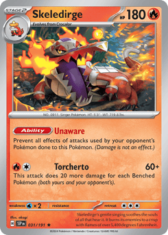Skeledirge Surging Sparks #31