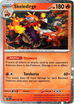 Skeledirge Surging Sparks #31