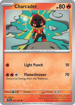Charcadet Surging Sparks #33
