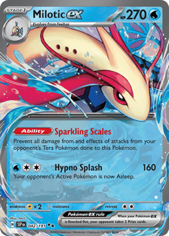 Milotic ex Surging Sparks #42