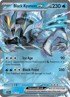 Black Kyurem ex Surging Sparks #48
