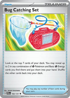 Bug Catching Set Prismatic Evolutions #102