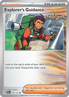 Explorer's Guidance Prismatic Evolutions #107