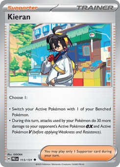 Kieran Prismatic Evolutions #113