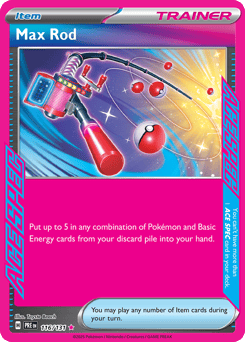 Max Rod Prismatic Evolutions #116