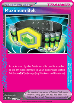 Maximum Belt Prismatic Evolutions #117
