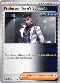 Professor Turo's Scenario Prismatic Evolutions #121