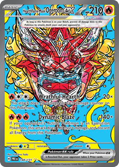 Hearthflame Mask Ogerpon ex Prismatic Evolutions #148