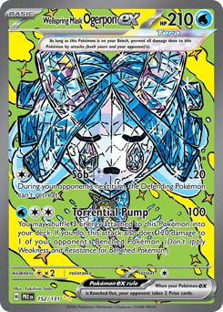 Wellspring Mask Ogerpon ex Prismatic Evolutions #152