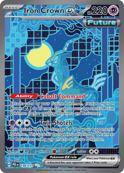 Iron Crown ex Prismatic Evolutions #158