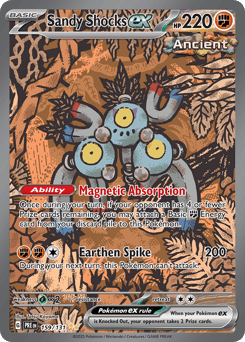 Sandy Shocks ex Prismatic Evolutions #159