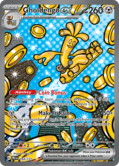Gholdengo ex Prismatic Evolutions #164