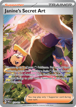 Janine's Secret Art Prismatic Evolutions #173
