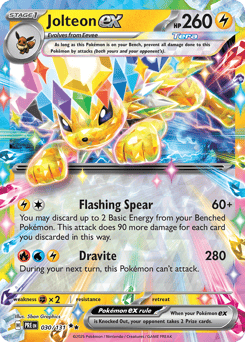 Jolteon ex Prismatic Evolutions #30