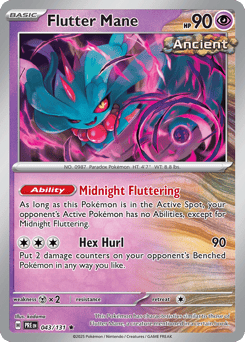 Flutter Mane Prismatic Evolutions #43