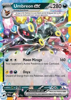 Umbreon ex Prismatic Evolutions #60