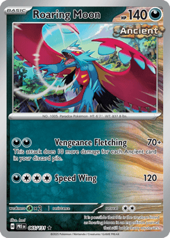 Roaring Moon Prismatic Evolutions #65