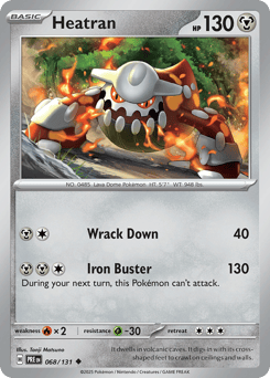 Heatran Prismatic Evolutions #68