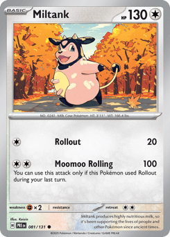 Miltank Prismatic Evolutions #81