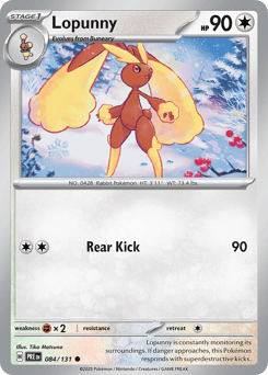 Lopunny Prismatic Evolutions #84