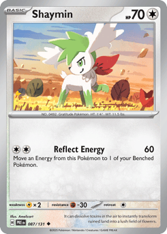 Shaymin Prismatic Evolutions #87