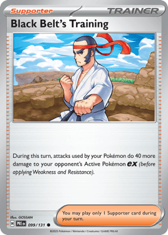 Black Belt's Training Prismatic Evolutions #99