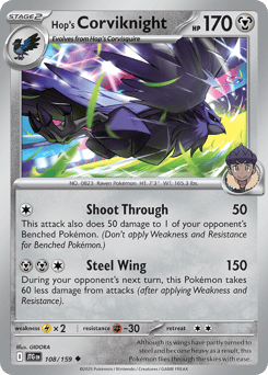 Hop's Corviknight Journey Together #108