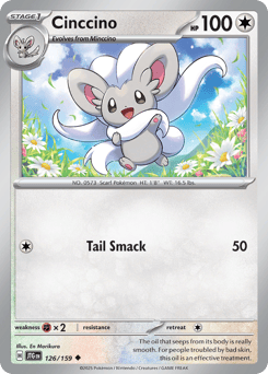 Cinccino Journey Together #126