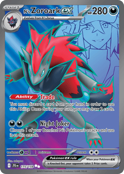 N's Zoroark ex Journey Together #175
