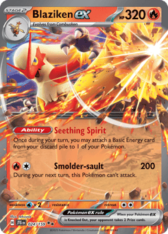 Blaziken ex Journey Together #24
