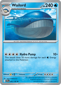 Wailord Journey Together #41